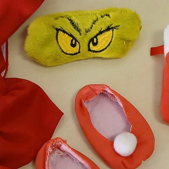 Our Generation 18-inch doll Christmas/Grinch pj set - Picture 4 of 5